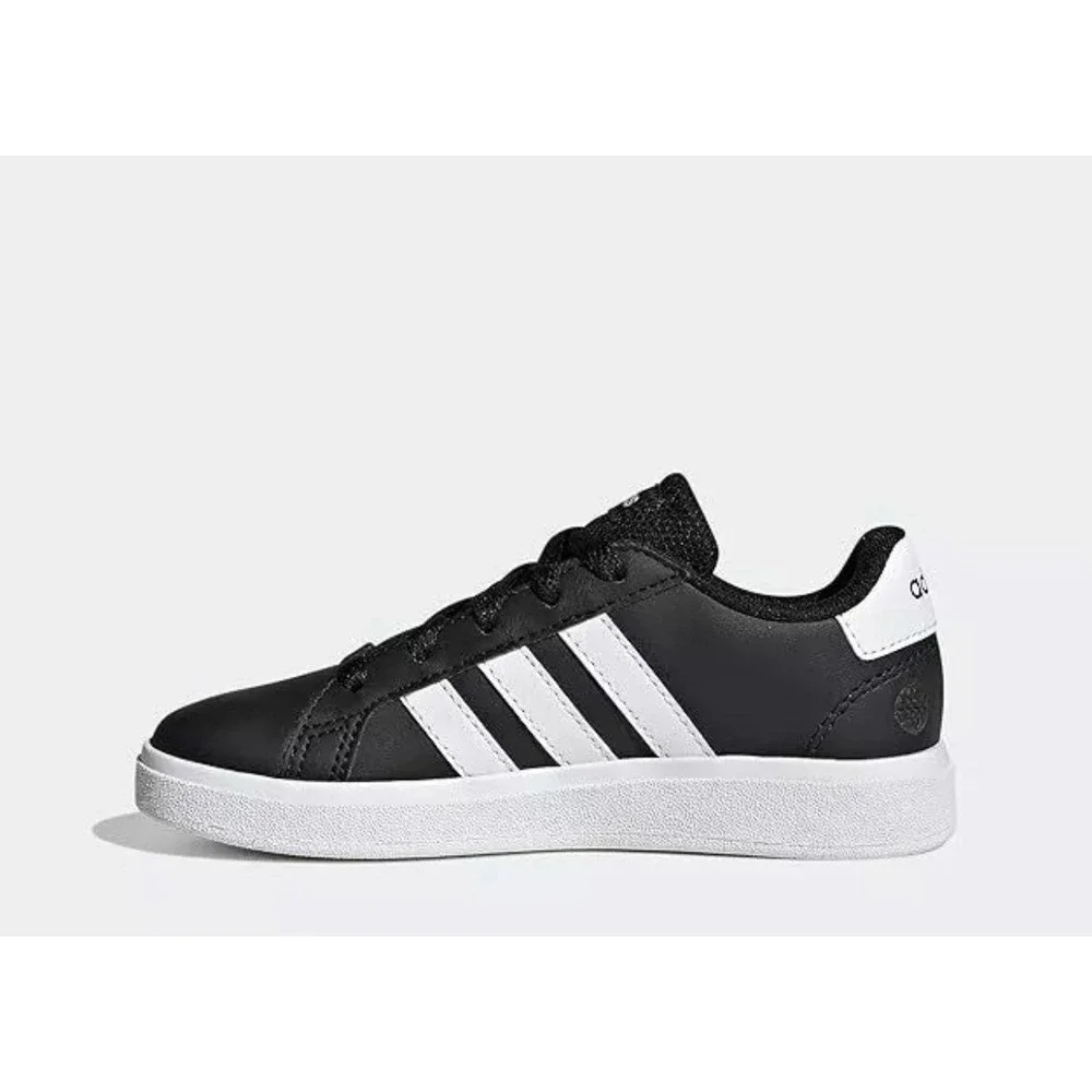 Adidas Grand Court 2.0 Kids‎ Sneaker GW6503 Black White Size 7